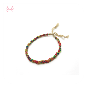 دستبند طرح قشقایی مدل حلقه نارنجی