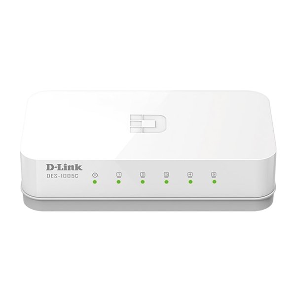 سوییچ دسکتاپ 5 پورت دی لینک DES 1005C