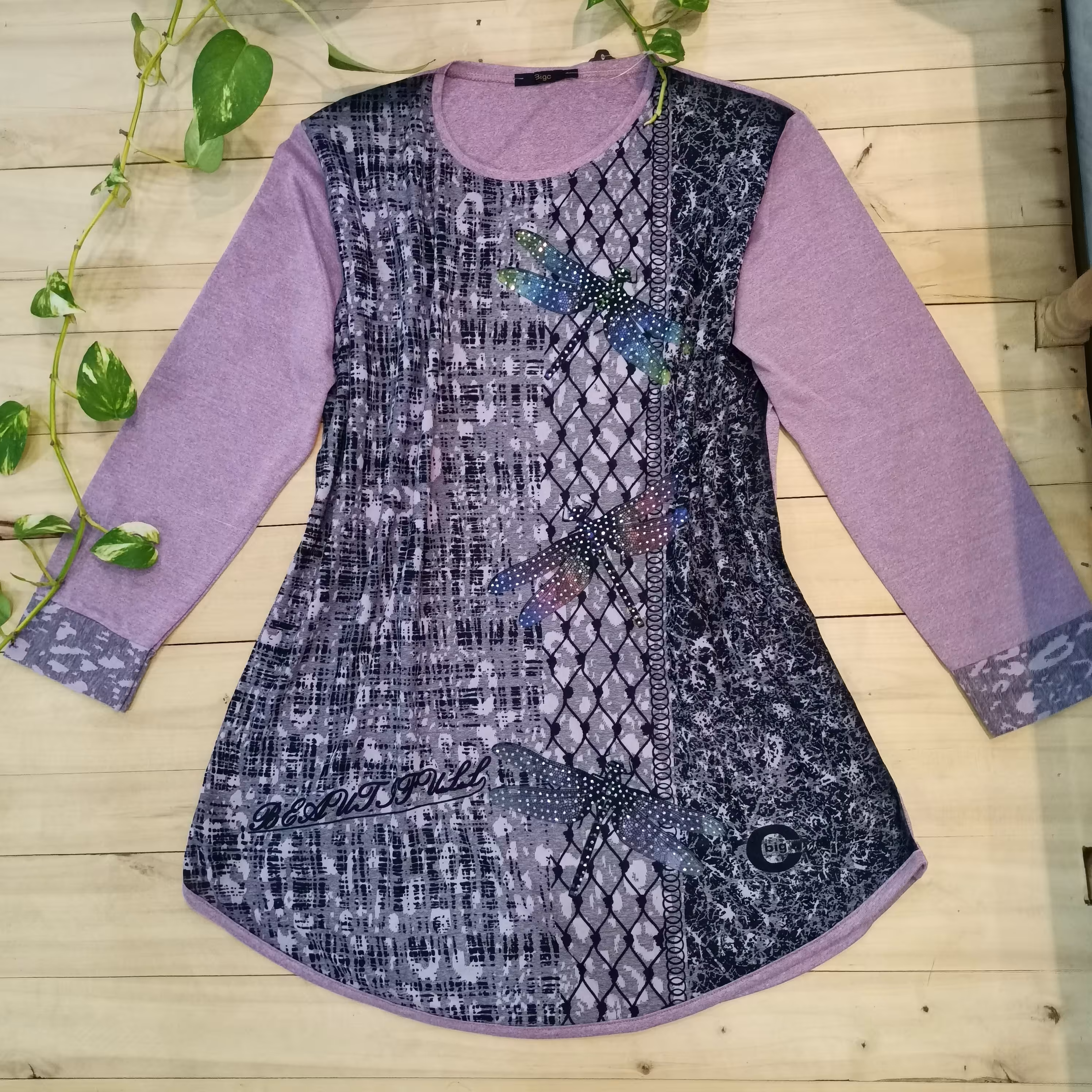 بلوز زنانه آستین بلند فری سایز