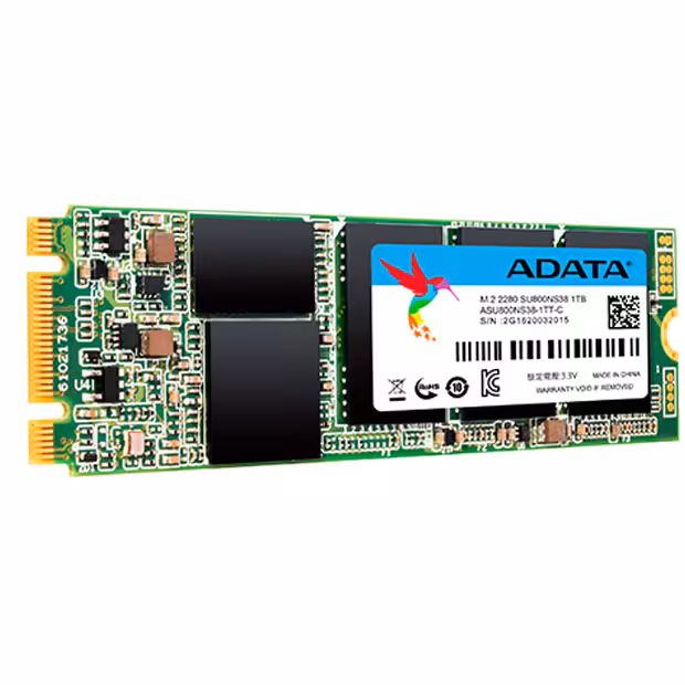 حافظه اس اس دی ای دیتا مدل آلتیمیت اس یو 800 ام تو 2280 با ظرفیت 1 ترابایت