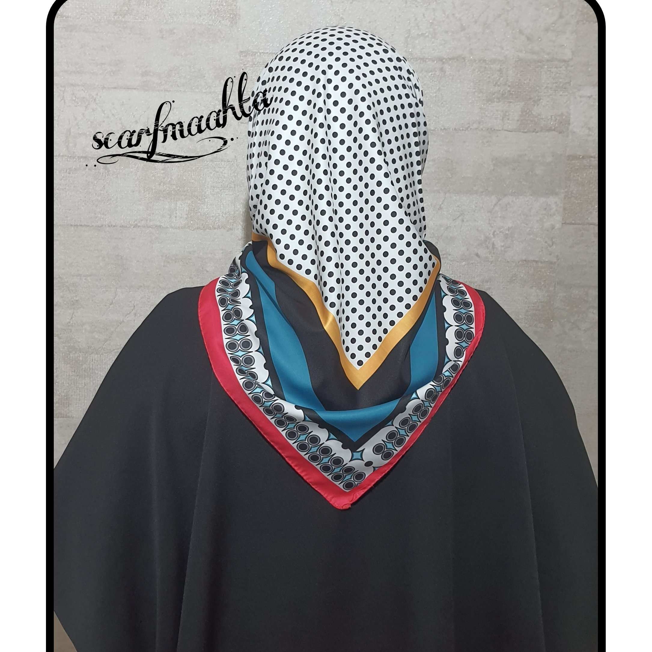 روسری ساتن قواره کوچک