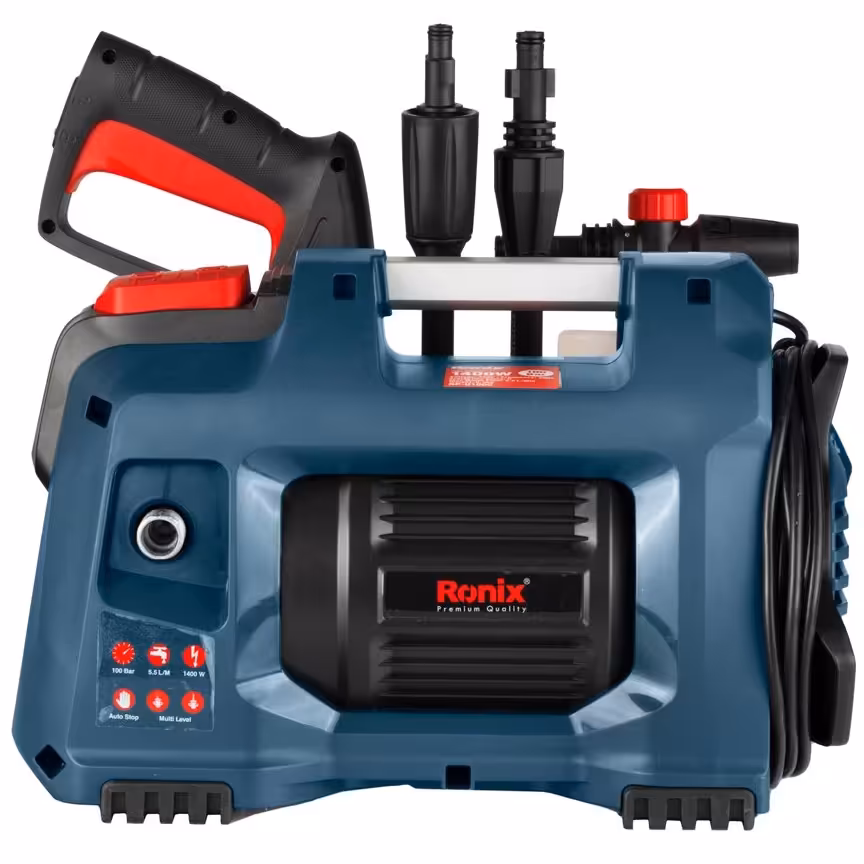  کارواش 100 بار  ذغالی U100c سری کامپکت رونیکس به همراه12ماه گارانتی طلایی رونیکس 