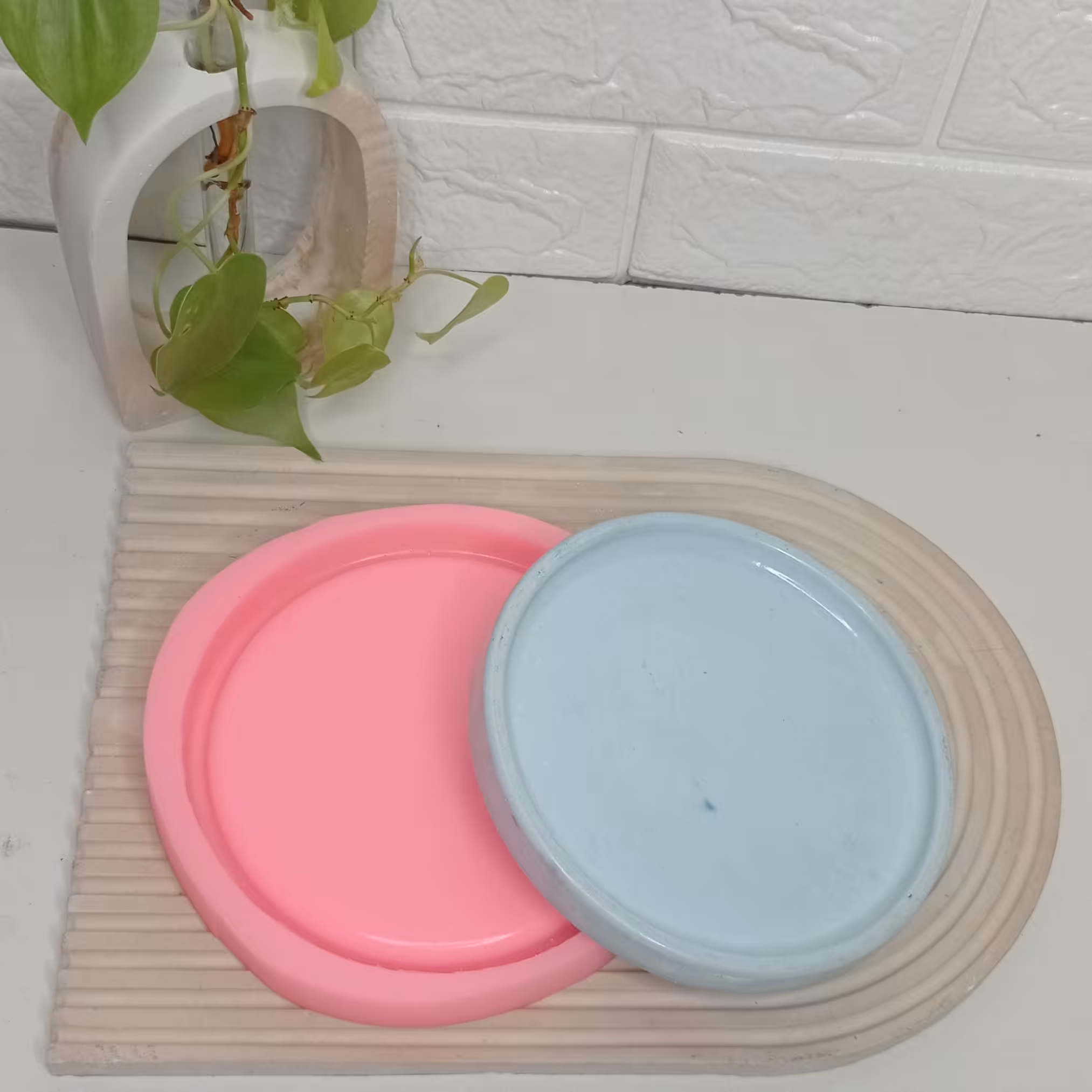 قالب سیلیکونی سینی گرد