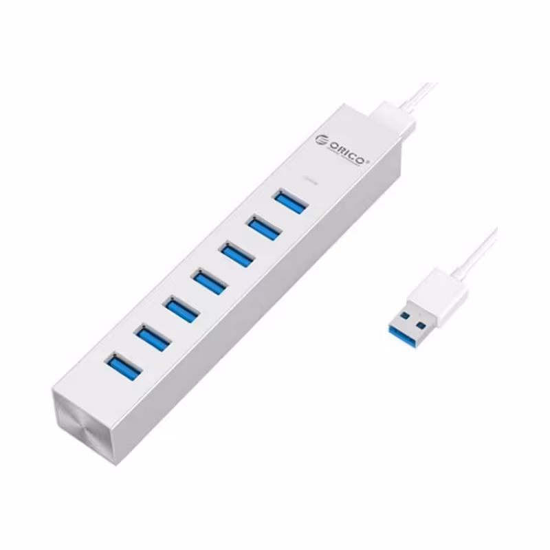 Orico ASH7-U3-SV 7-Port USB 3.0 Hub