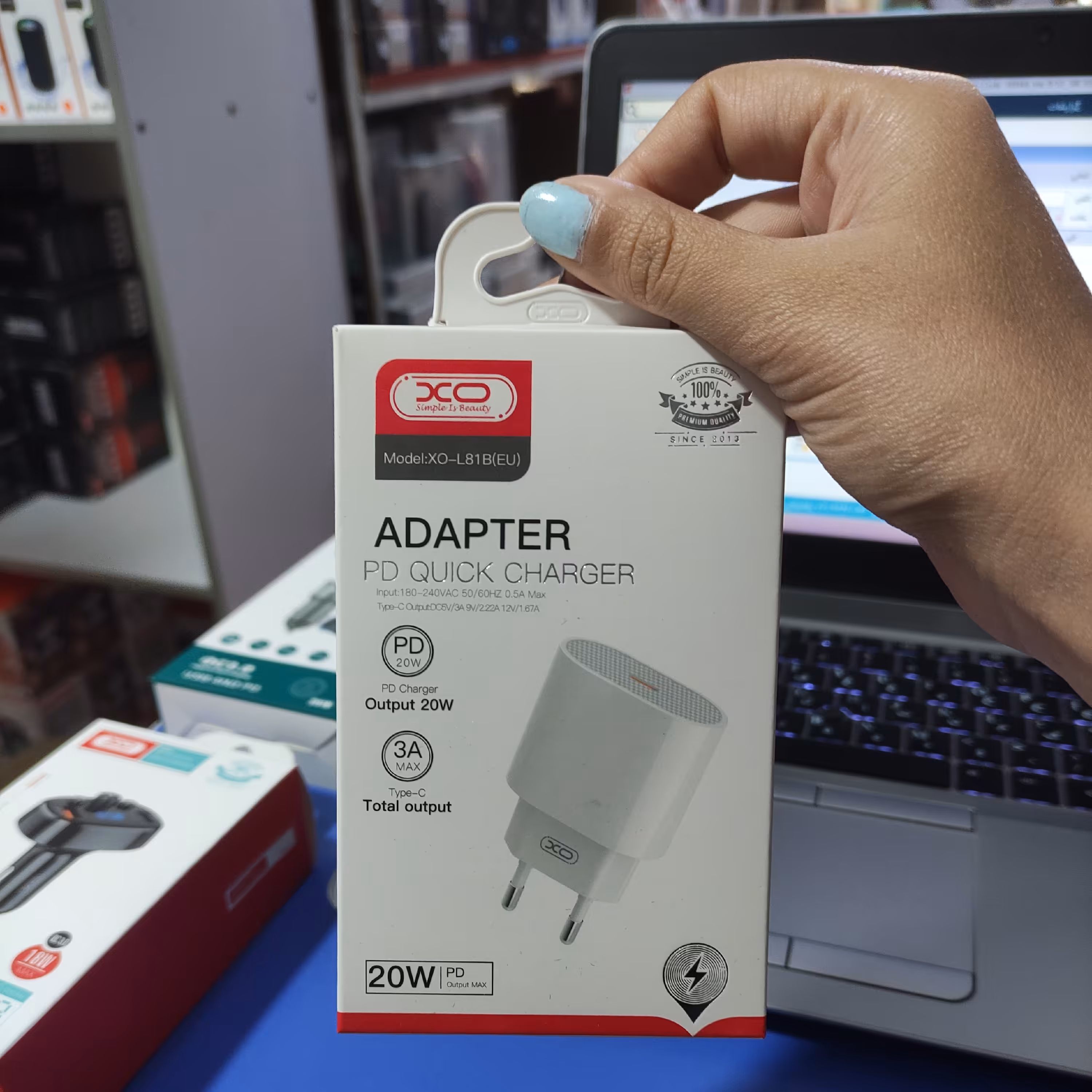 کلگی 20وات واقعی  XO L81B،کیفیت شارژ فوق العاده،دوام بالا،گارانتی تست و تعویض