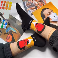 جوراب دالی ساقدار کالکشن شخصیت ها فری سایز