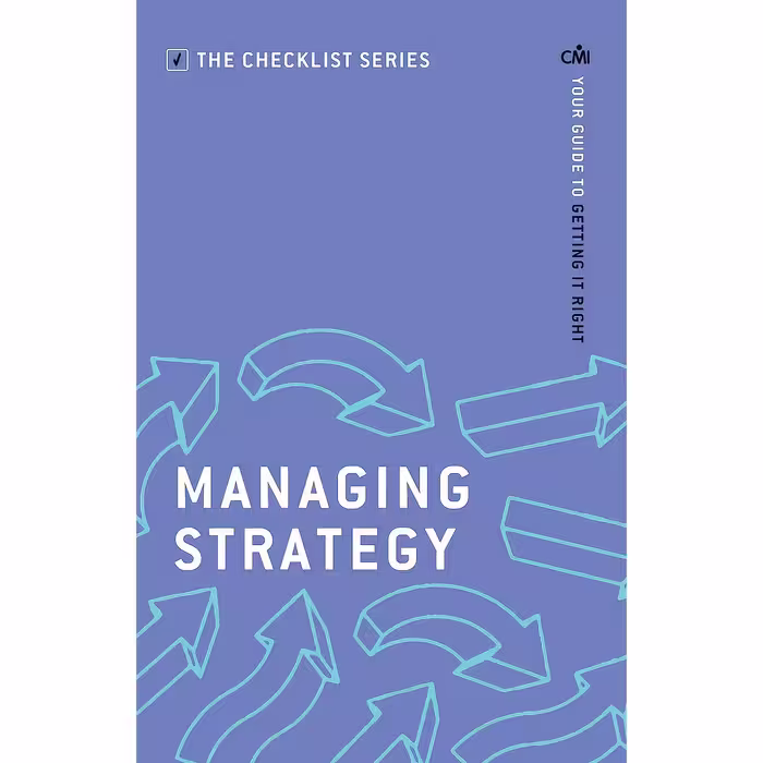 کتاب زبان اصلی Managing Strategy  اثر Piers Cain انتشارات Profile Books