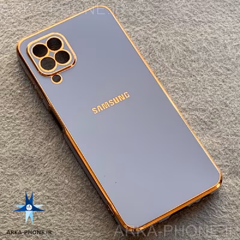 قاب گوشی Galaxy A22 4G.M32 4G سامسونگ مای کیس دور طلایی آبی 1a224g1800