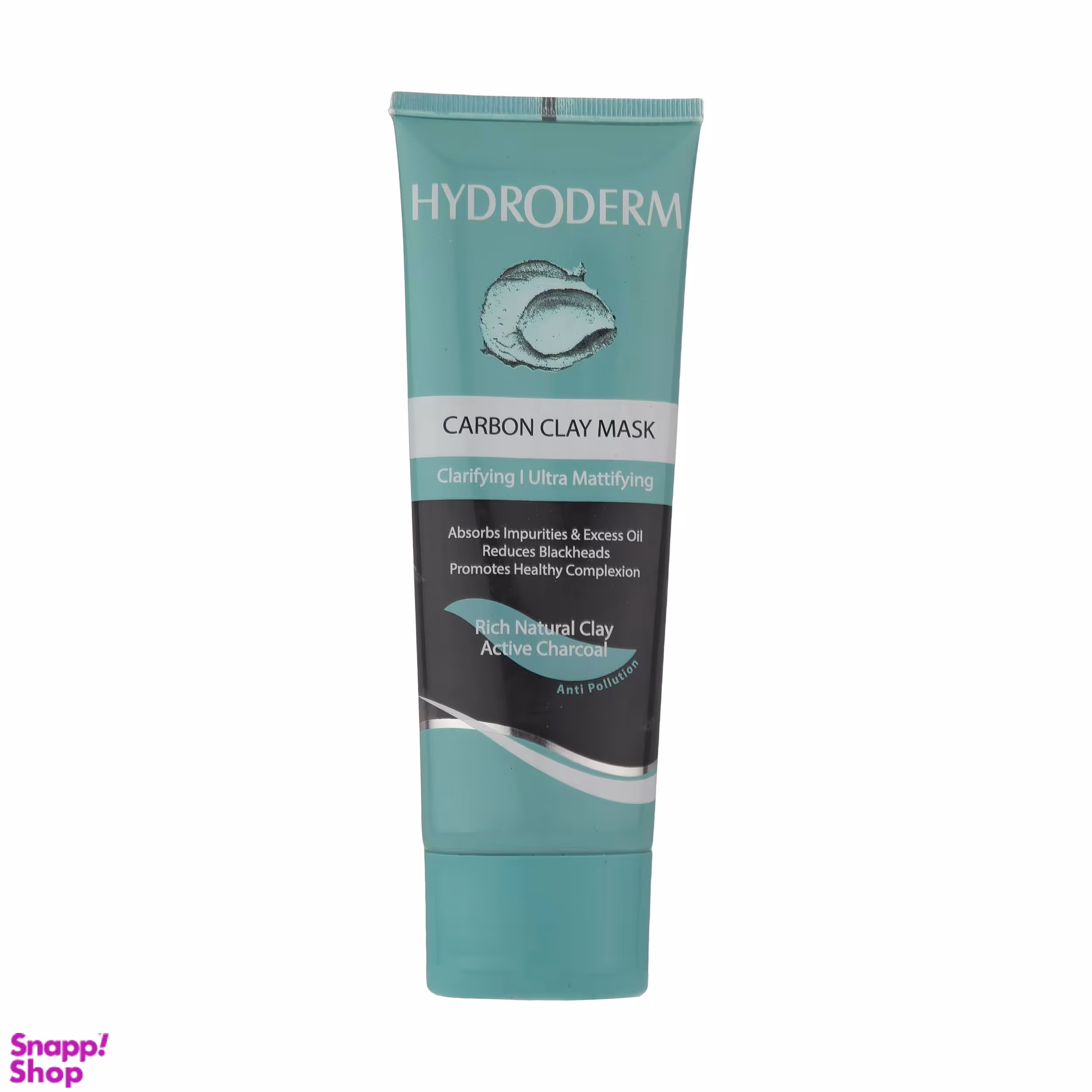 ماسک صورت هیدرودرم مدل Carbon clay حجم 100 میلی‌لیتر