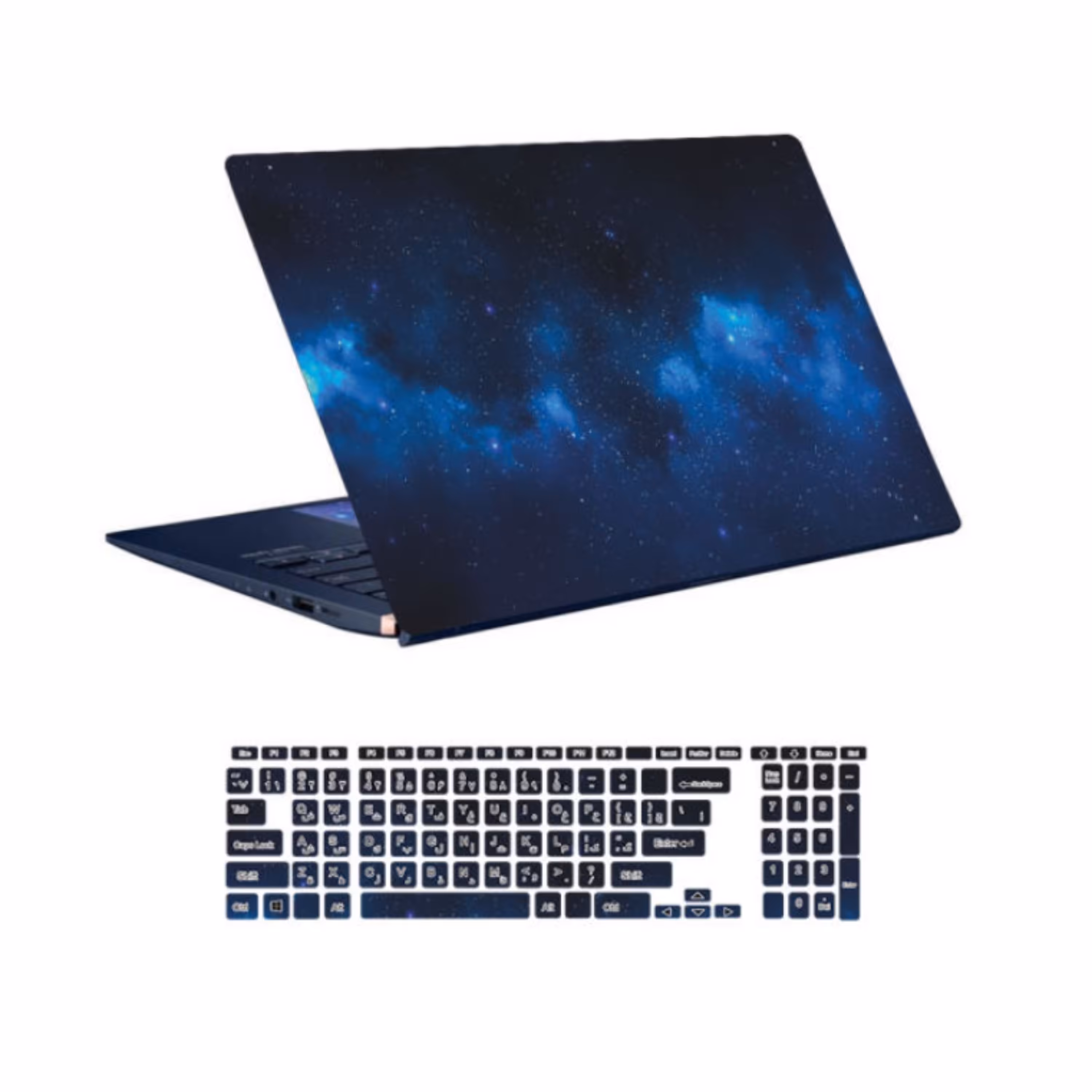 ست استیکر لپ تاپ space