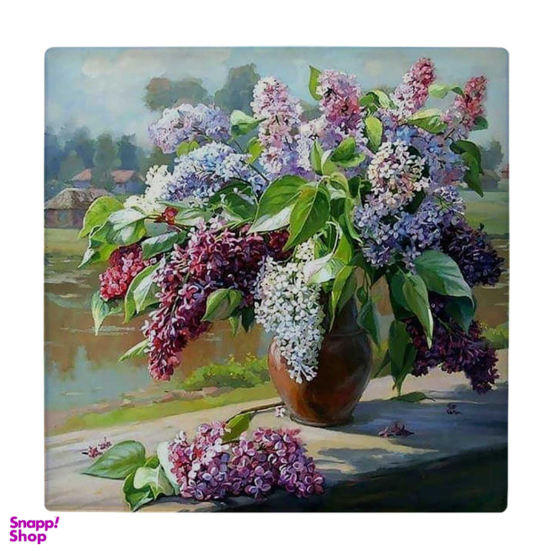 زیر لیوانی طرح گلدان گل کد 5927723_4645