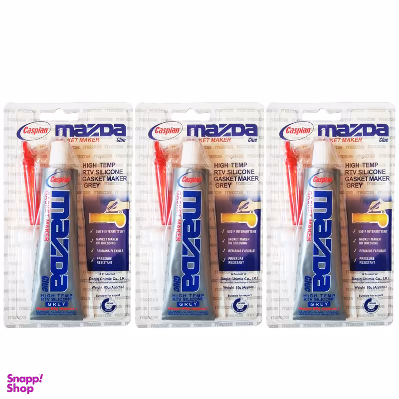 چسب مزدا کاسپین مدل GR حجم 85 گرم بسته 3 عددی