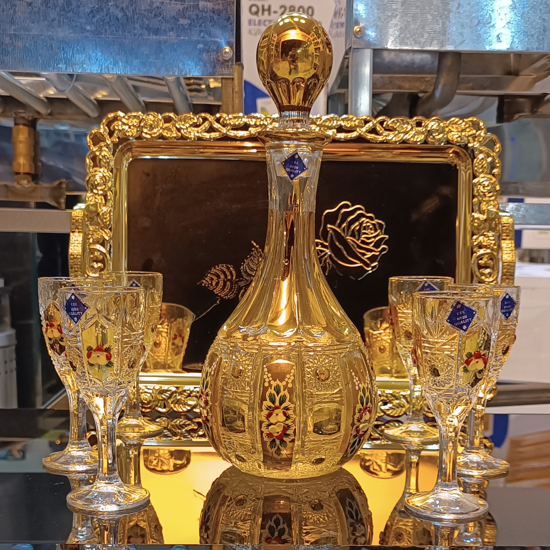 تنگ و جام کریستال