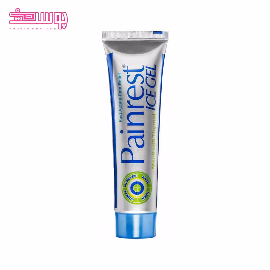 ژل خنک کننده بدن پین رست حجم 100ml
