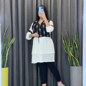 مانتو زنانه فاستونی کرسپو مدل لیانا