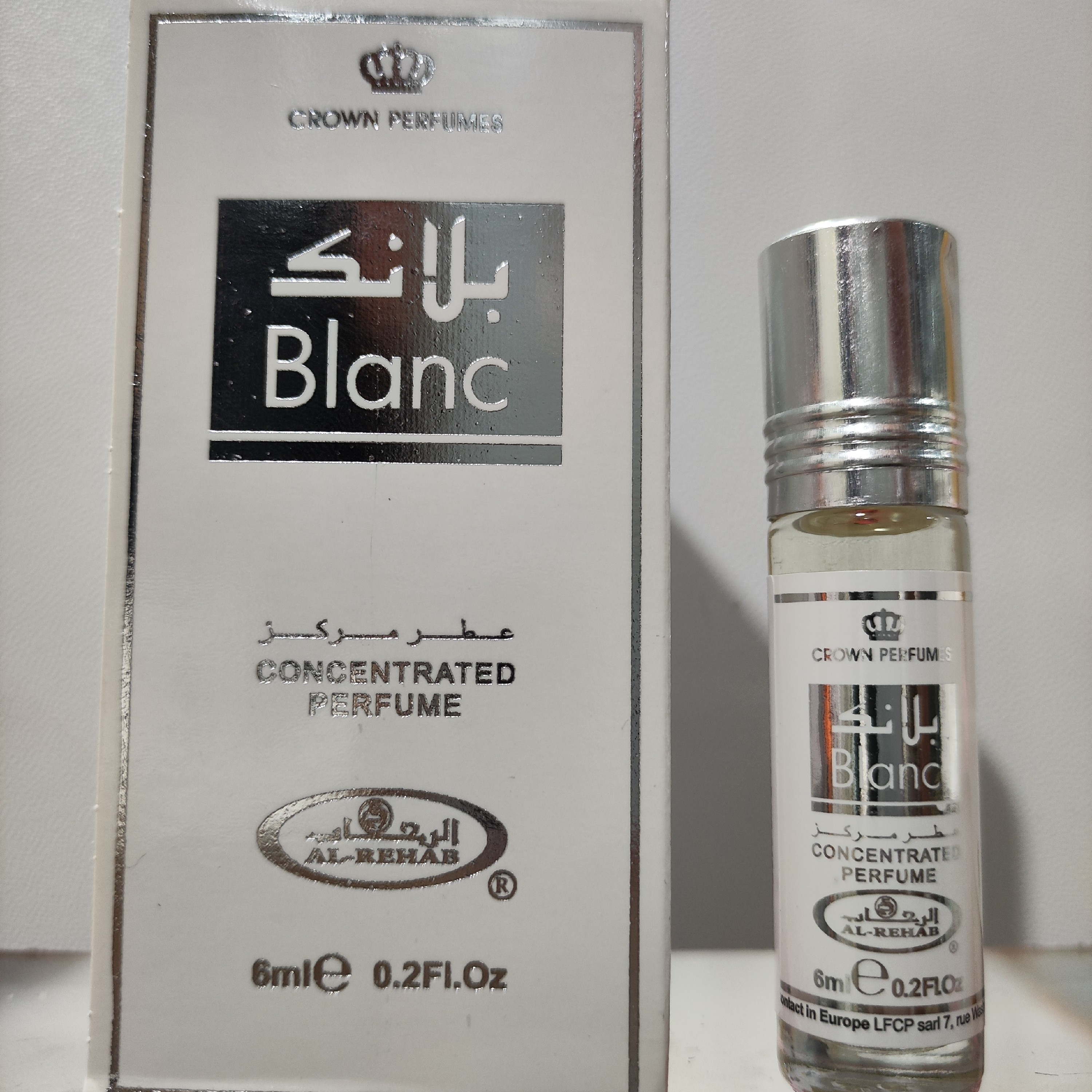 عطر  بلانک  BLANK برند الرحاب 6میل ساخت کشور  امارات