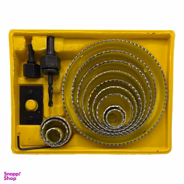 مته گرد بر آهن مدل 023 مجموعه 16 عددی