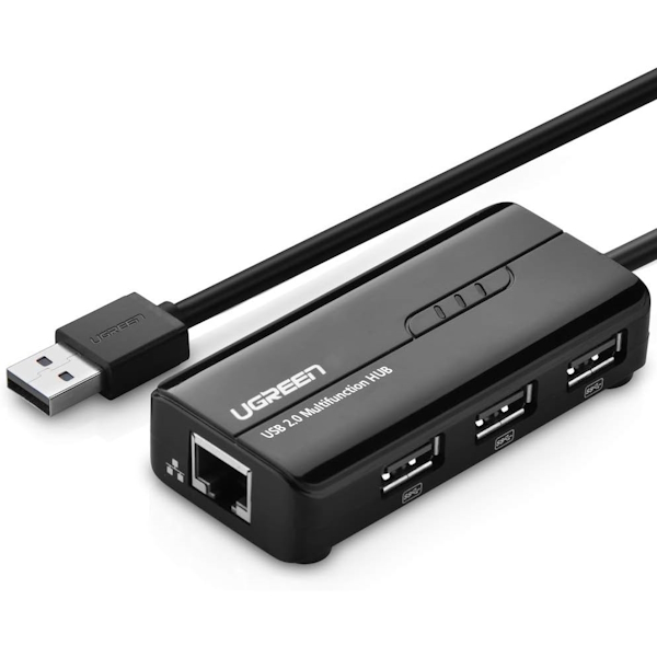 هاب 4 پورت USB 20 یوگرین کد 20264