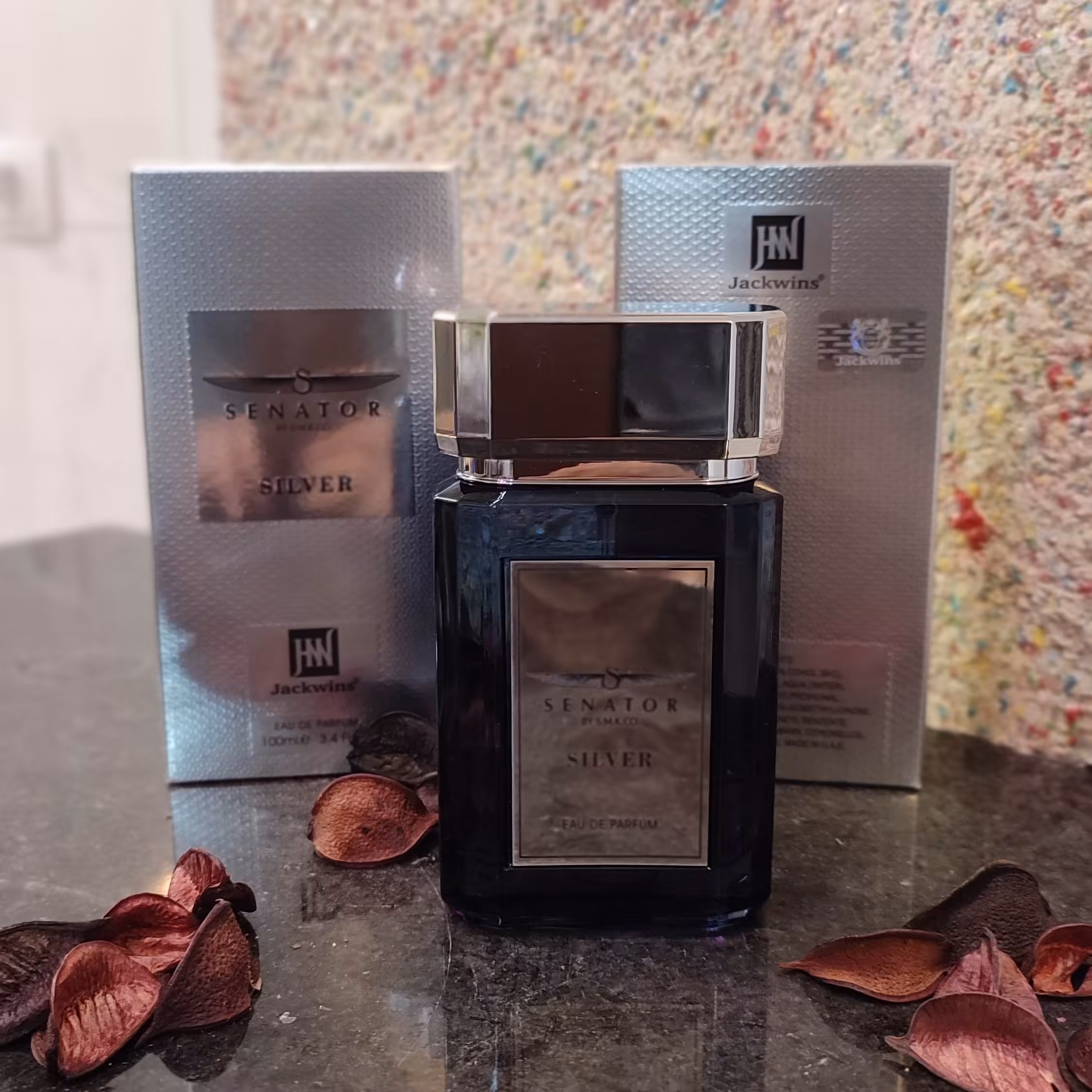 ادکلن سناتور سیلور 100 میل شرکت اماراتی جانوین جکوینز