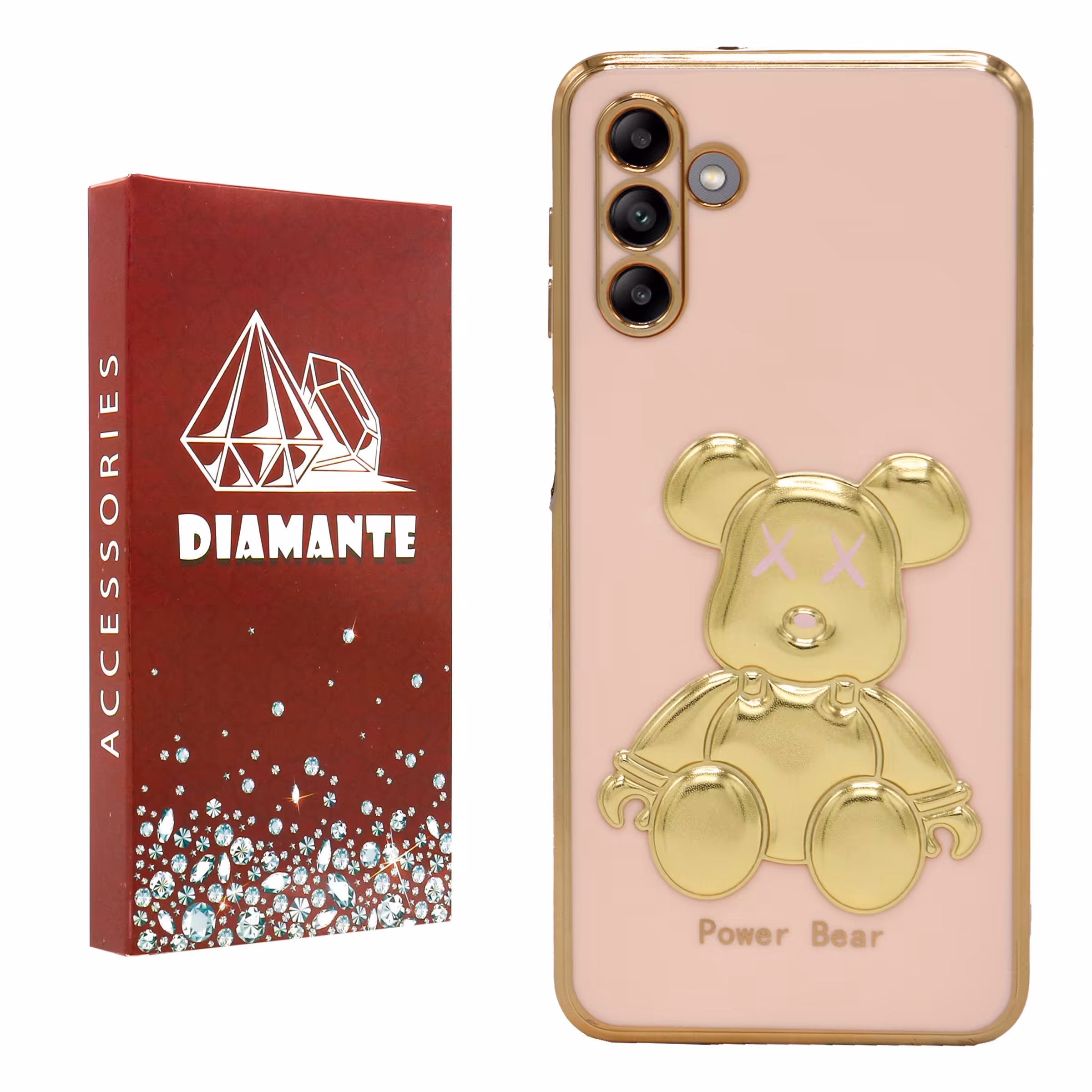 کاور مدل خرسی مناسب برای گوشی سامسونگ a04s