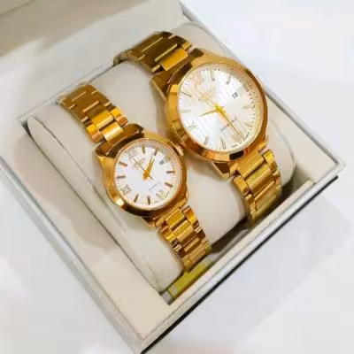 ساعت ست مردانه و زنانه CITIZEN سیتیزن موتور ژاپن مدل 2147G