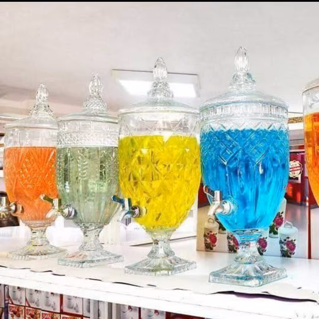 کلمن شیشه ای 5ونیم لیتری