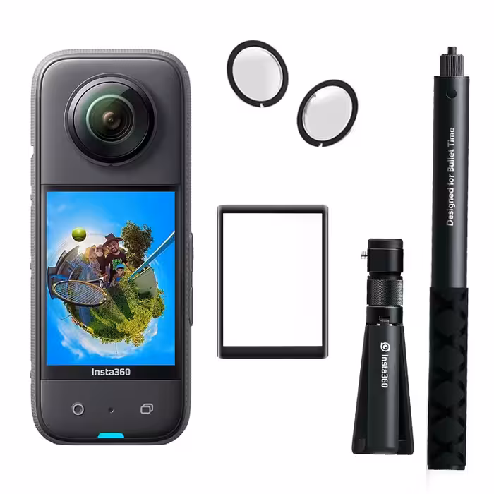دوربین فیلم برداری ورزشی اینستا 360 مدل insta360 x3 به همراه لوازم جانبی - کالاوما