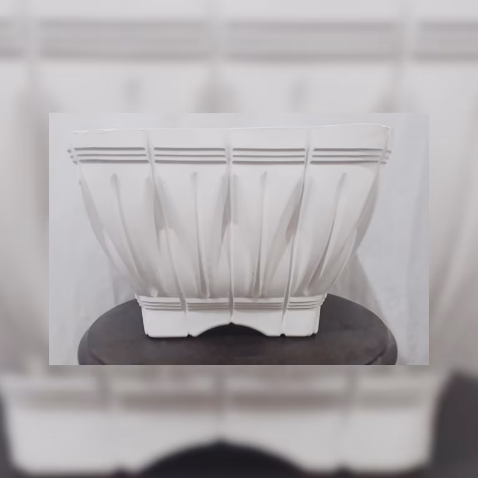 گلدان بتنی با کد 005 بر پایه سیمان مقاومت و با کیفیت     