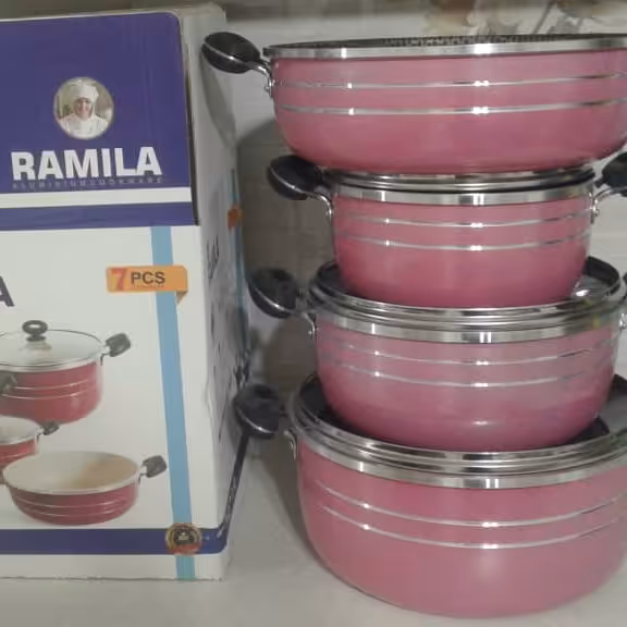 سرویس هفت پارچه طرح زنبوری 