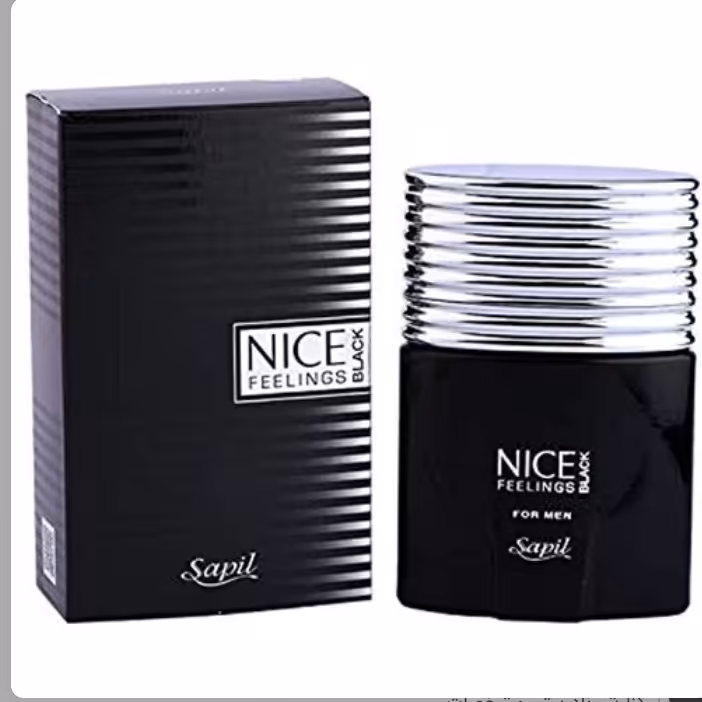 ادکلن ساپیل نایس فیلینگز بلک مردانه اصلاصلSapil Nice Feelings Black EDT

