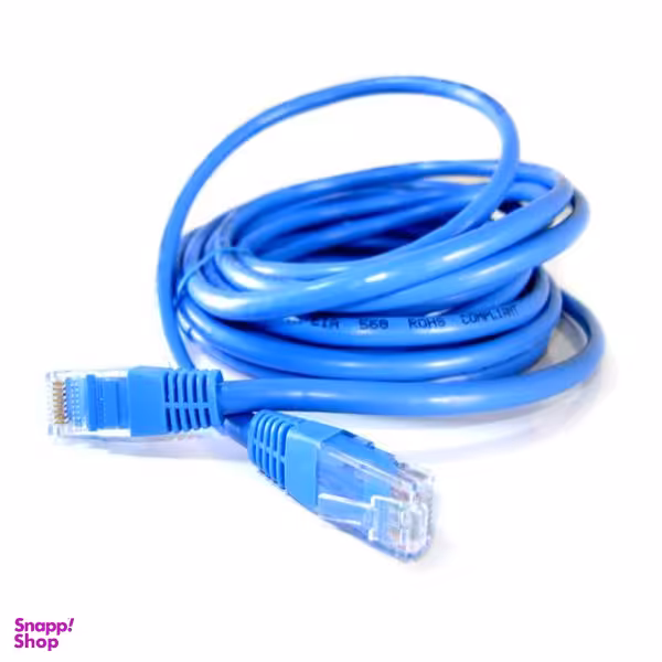 کابل شبکه LAN پچ کورد مدل CAT6 به طول 5 متر