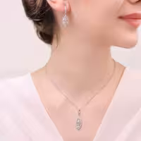 نیم ست نقره زنانه NI