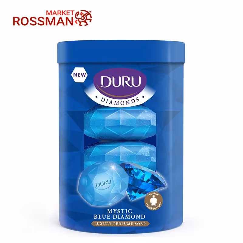 صابون زیبایی دورو Duru مدل الماس آبی عارفانه بسته 4 عددی