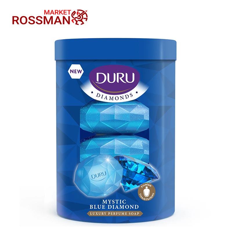 صابون زیبایی دورو Duru مدل الماس آبی عارفانه بسته 4 عددی