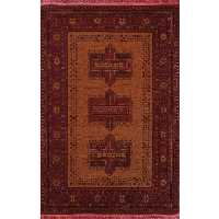 گبه ماشینی افرند کد 2-801 زمینه لاکی (شش متری)