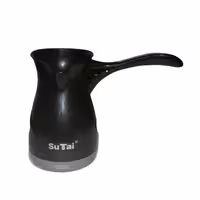 قهوه جوش برقی سوتای مدل 800W برند su tai st-008 رنگ مشکی