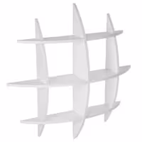 کتابخانه دیواری مندا مدل تیارا کد 102