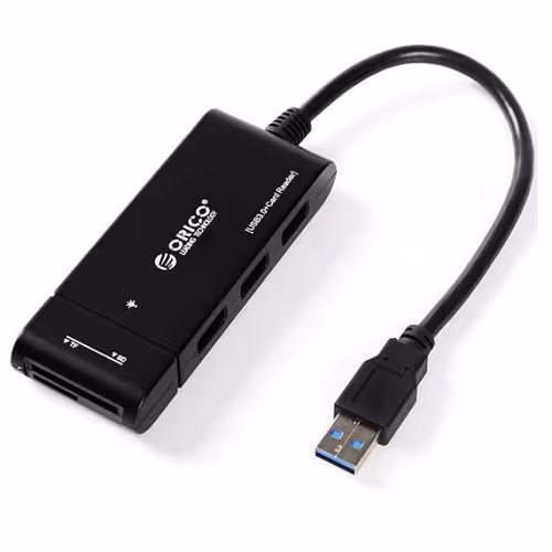 Orico H32TS-U3 3-Port Hub with Card Reader