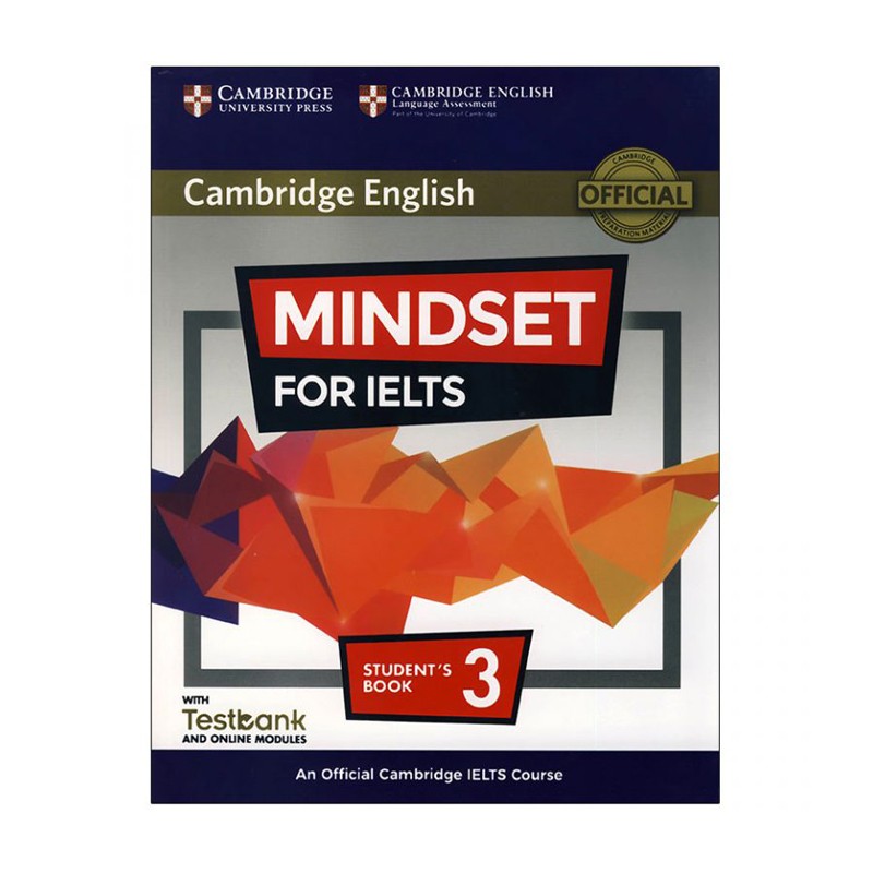 کتاب mindset for Ielts 3 اثر جمعی از نویسندگان انتشارات کمبریج رحلی