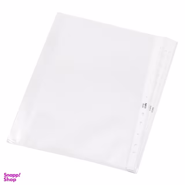 کاور A4 پاپکو مدل اندیکس بدون رنگ بسته 100 عددی