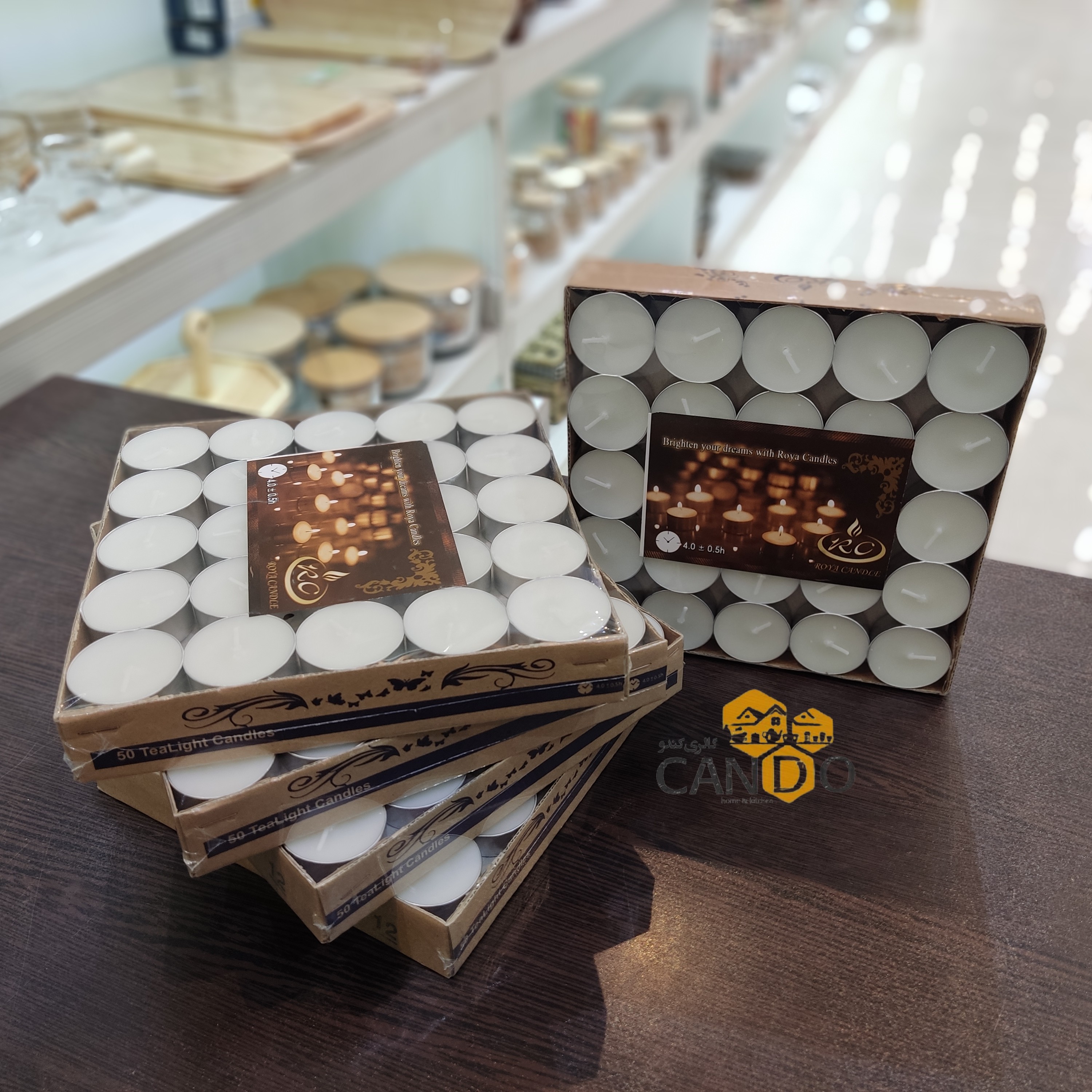 شمع وارمر 50عددی 4ساعت سوز