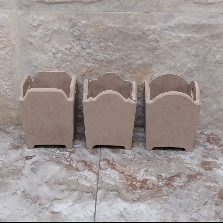 جاقلمی چوبی، جای کارد، قاشق و چنگال
