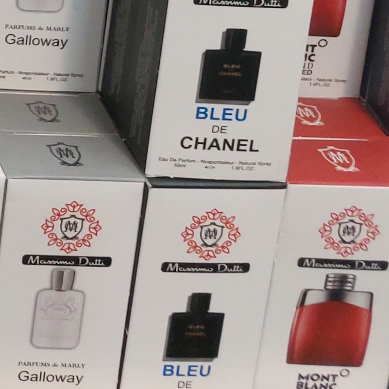 عطر جیبی شنل بلو شیشه ای 55 میل مصرف روزانه بلو چنل