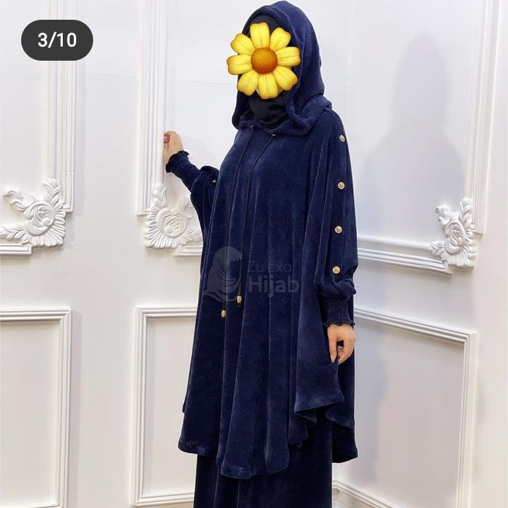 عبا زمستانی مخمل کبریتی