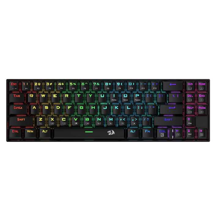 کیبورد گیمینگ ردراگون Keyboard Redragon Deimos K599 Red SW