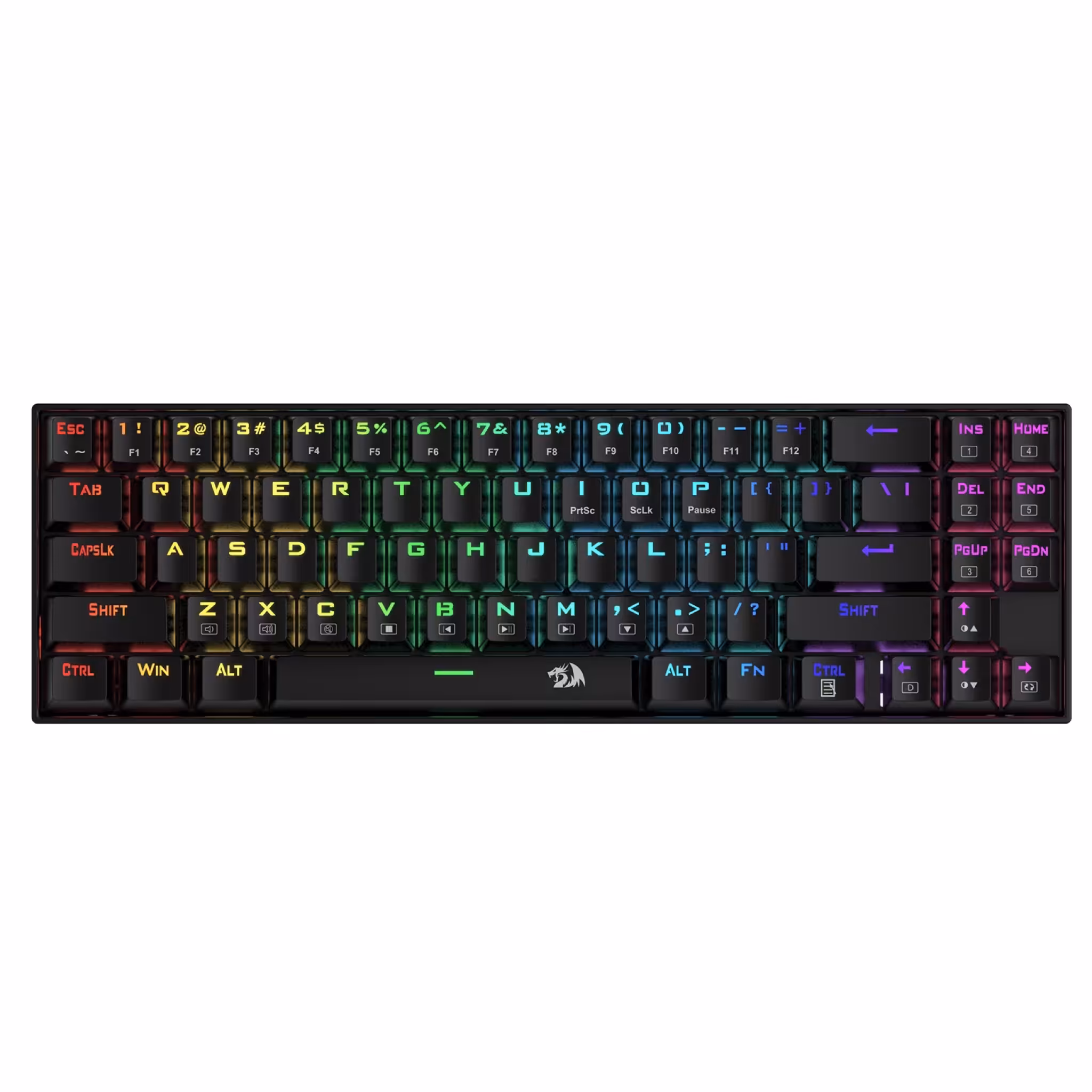 کیبورد گیمینگ ردراگون Keyboard Redragon Deimos K599 Red SW
