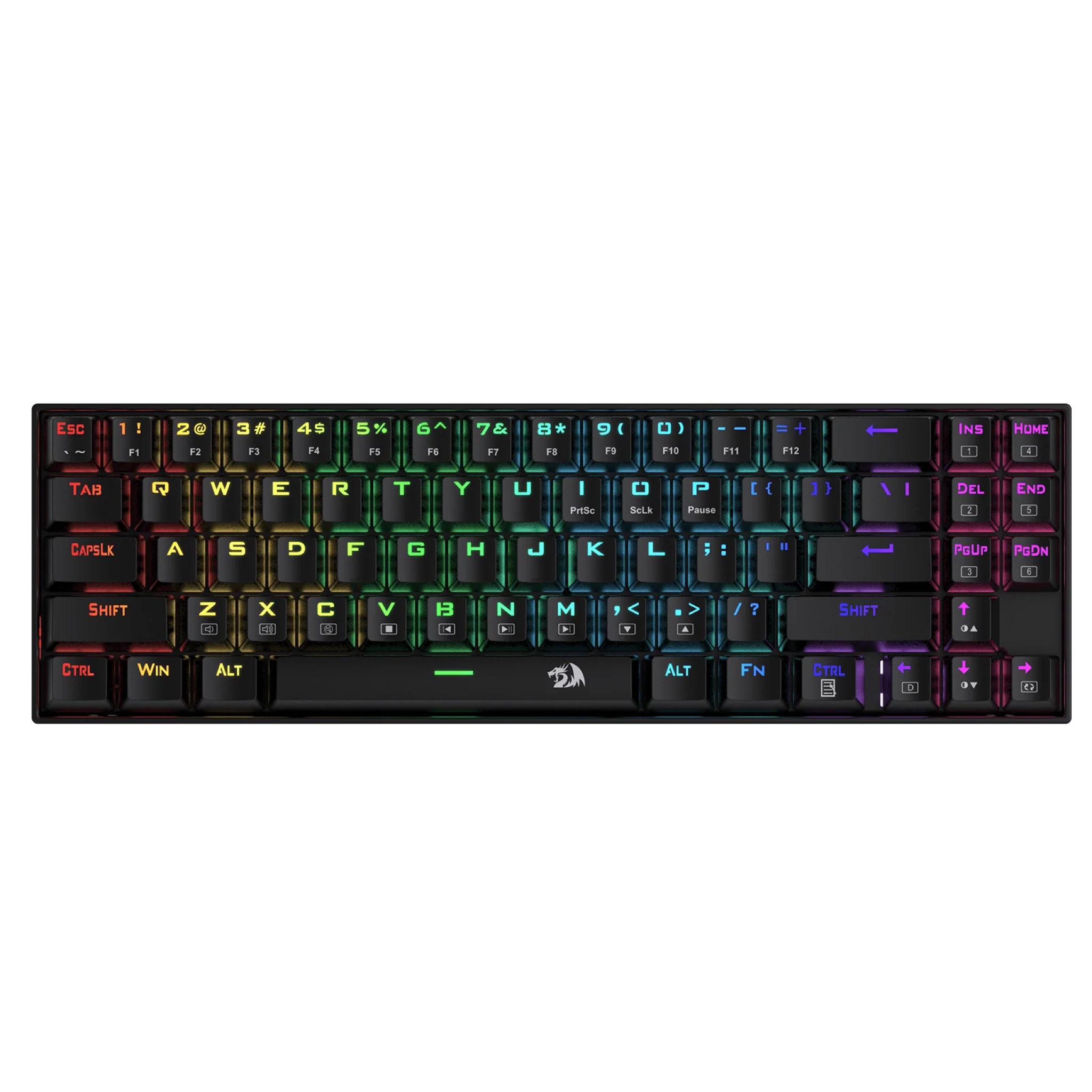 کیبورد گیمینگ ردراگون Keyboard Redragon Deimos K599 Red SW