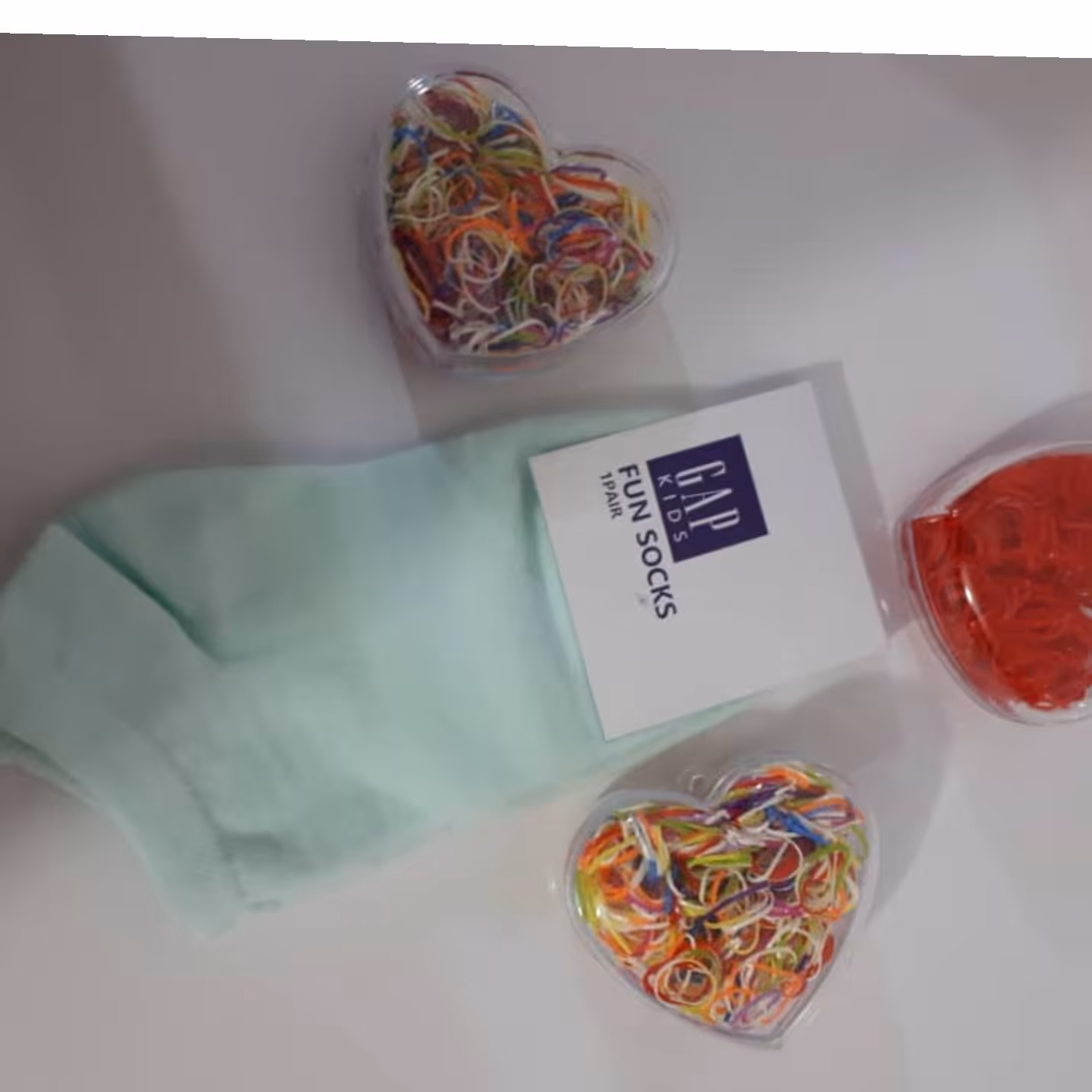 پک 4 عددی جوراب مچی دخترانه و چهل گیس