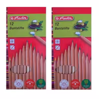 مداد رنگی 12 رنگ مدل شقایق طرح چوب بسته 2 عددی