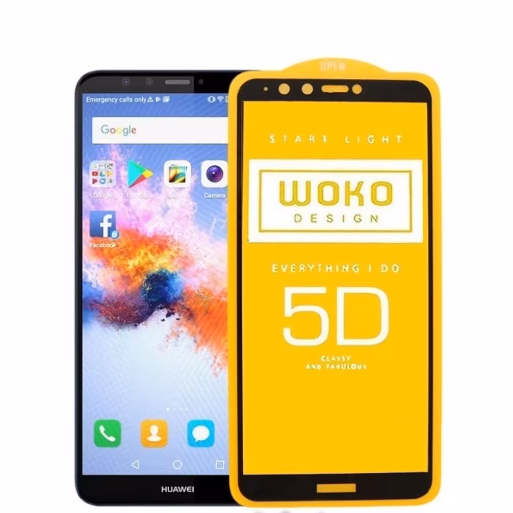 گلس شیشه ای گوشی Y9 2018 - Enjoy 8 Plus هوآوی مدل WOKO اورجینال فول کاور